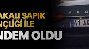 41 Plakalı sapık iğrençliği ile gündem oldu